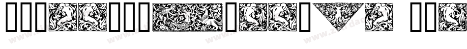 Woodcut-Cracked Italic字体转换